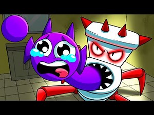 The CURSE of SPRUNKI TOILET EATER! (Cartoon Animation)