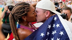 An Olympics power couple: Team USA's Tara and Hunter Woodhall's journey to Paris