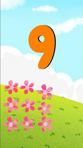 ​Apprendre à compter jusqu'à 10 en français ! 🌸 (Chanson pour enfants) #enfants #funny #apprends