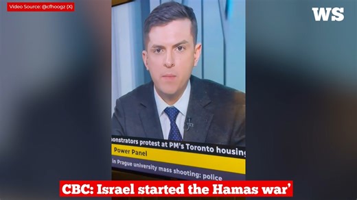 CBC Anchor: ‘Israel started the Hamas war’ | Western Standard