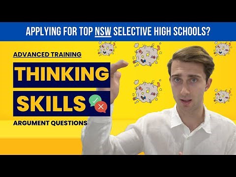 Strategies To Ace Thinking Skills - NSW Selective Placement Test