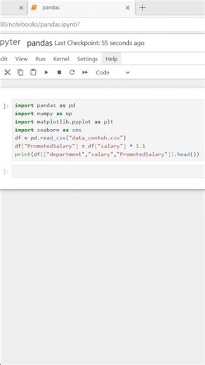📈 Python AI Simulates Promotion Impact on Salaries