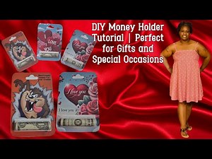 DIY Money Holder Tutorial | Perfect for Gifts and Special Occasions