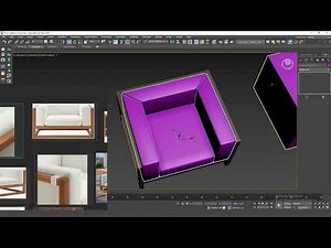 3ds Max Photorealistic Tovy Outdoor Chair Modeling Tutorial