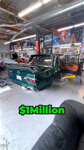 Why Does This Mercedes Resto-Mod Have 3 Logos On The FRONT?!