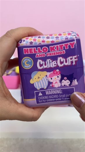 Toy Tiny Blog 💕 on Instagram: "[GIFTED] Hello Kitty & Friends® Cutie Cuff® Bedtime Series 😴 💤 In this video we pulled: 🎀 Hello Kitty 🖤 Kuromi 🍮 Pompompurin 🐯 Chococat 🛍 Available at Target 👧 Ages 6+ Which sleepy cutie are you hoping to find? @bullsitoy @Sanrio @HelloKitty @Target #bullsitoy #cutiecuff #hellokitty #target #sanrio"