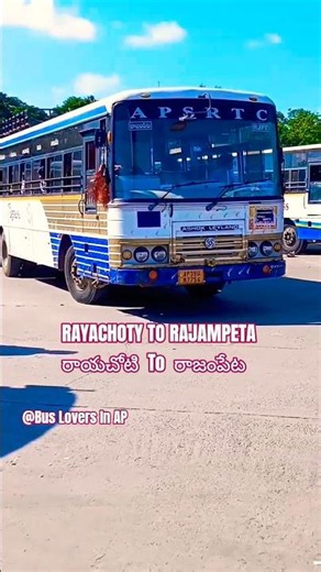 Rayachoty To Rajampeta Ultra Palle Velugu 😱🚍🔥 #shorts #ordinary #rtcbus