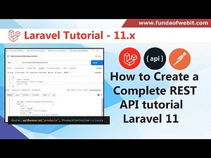 Laravel 11 rest api tutorial | How to make rest API in Laravel 11 | Laravel 11 API CRUD from… - Partner