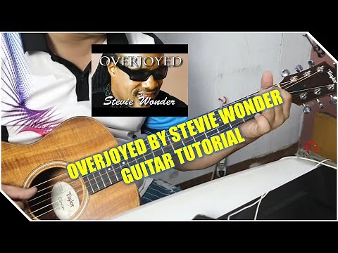 Overjoyed by Stevie Wonder Guitar Tutorial