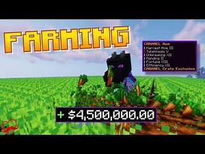 What It Looks Like When I Farm And Make 4,500,000 Per Hour On The Loverfella Server