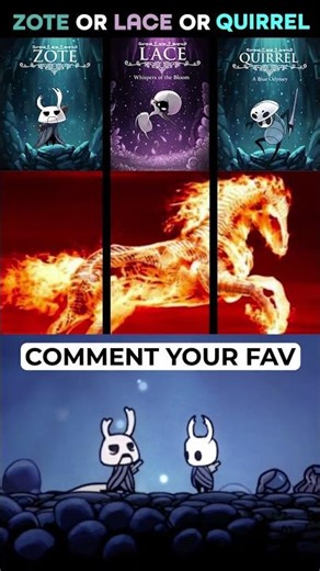 Zote vs Quirrel vs... LACE?! Release When ? - Hollow Knight Silksong