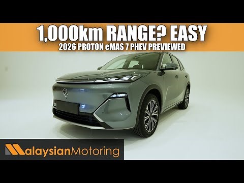 2026 PROTON eMAS 7 PHEV Previewed – 1.5 + LFP, 3 Variants, RM110k? | #FirstLook
