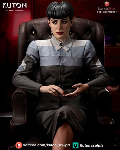 Rachel Blade Runner – 3D Printed Statue | Miniature | Model Garage Kit | resin figure - Etsy