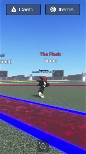 Roblox: Sonic vs. Flash & Amy's Speed Quest! #shorts