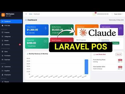 Build a POS System in Laravel with Claude Code | Full Tutorial