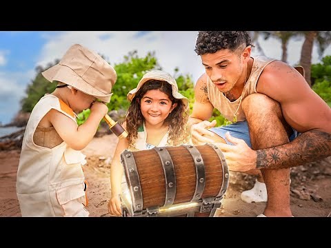 Our Kids Found TREASURE on a Private Island!!!