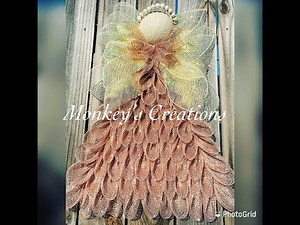 #makeitlikeMichele | How to Make an Angel Wreath | #homedecor #howto