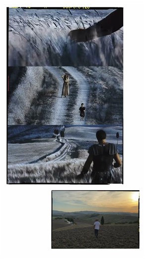 Gladiator Final Scene. Reliving the greatest ending in Cinema History #Gladiator #pienza #italy