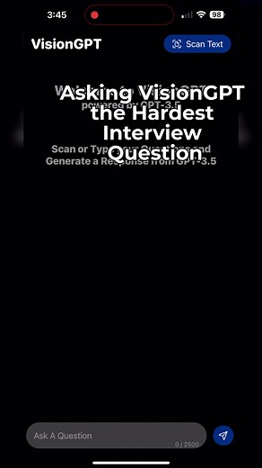 🔮 Discover the Power of Knowledge with VisionGPT! 🌟 Get mind-blowing answers to the toughest questions with this AI marvel. 🧠📲 Download VisionGPT on the App Store and Google Play now! 🌐 #VisionGPT#AI #KnowledgeIsPower #ArtificialIntelligence #QuestionAndAnswer #SmartApp #techinnovation