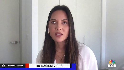 “It has been really disappointing to see how quiet everyone has been,” actor Olivia Munn says. “If you are anti-racist, you have to be against what’s happening to Asian Americans right now." | NBC News