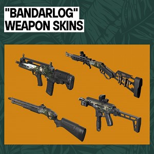 🌴 Can you feel the tropical breeze? That's the new season arriving to Warface: Clutch! Discover the brand-new weapon series and skins adorned with refreshing leafy ornaments, along with other cool items just for SpecOps fans in the new PvE season on PC! | Warface