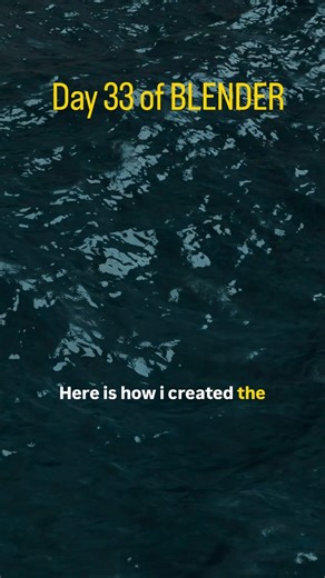 @daily_blenderr on Instagram: "🚀 Day 33 of BLENDER - Create a Stunning Ocean Simulation in JUST 60 SECONDS! 🌊 Watch the waves crash in real-time! #BlenderMagic" --- [Blender ocean simulation,Quick Blender tutorial,3D ocean in 1 minute,Blender waves effect,Realistic ocean Blender,Blender fluid simulation,Day 33 Blender challenge,Instant 3D ocean,Blender for beginners,Viral Blender hack] --- #BlenderTutorial #OceanSimulation #Blender3D #3DArt #BlenderCommunity #CGArt #DigitalArt #BlenderTips #VF