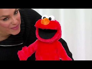 Elmo Slide Animated Dancing 12" Plush on QVC
