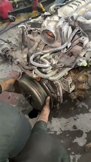 Removing Transmission Torque Converter #torque #converter #reel #viral #carpart #mechanic