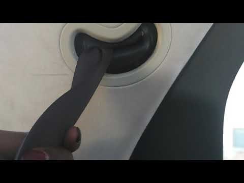 How to repair your stuck and twisted seatbelt with just a nail file and two minutes.