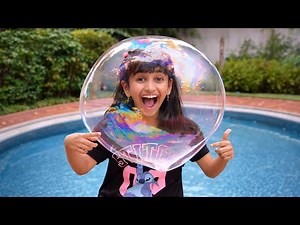 How to Make Big Bubbles at Home 🫧😱 | Easy DIY at Home ‪@V5family_vlogs‬