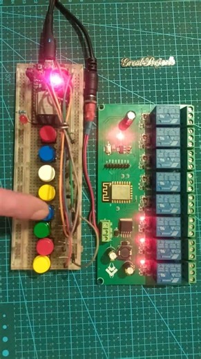 DIY 8 Channel Remote Switch with ESP32 & ESP8266 ESP NOW