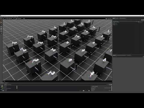 Isaac Lab Reinforcement Learning Reach Task AR4 Robot Arm
