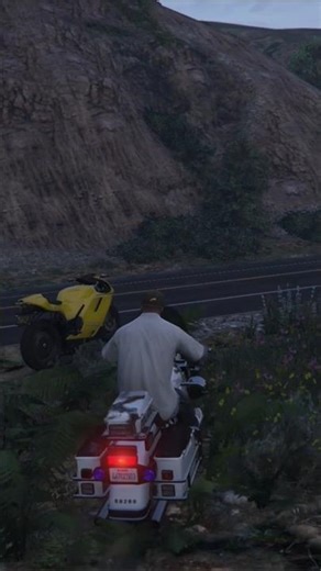 GTA 5: FRANKLIN HAVE TWO BIKES POLICE AND SUPER BIKE #gta5online #gta #gaming