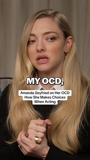 Amanda Seyfried On Her OCD And How She Makes Choices As An Actress. Link in bio for the full interview ❤️! As someone who suffers, i had to bring this up with her❤️, i i love when celebs are open about their mental health, we need to keep talking about it! #ocd #ocdawareness #whattowatch #thetestamentofannalee #amandaseyfried