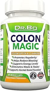 Colon Cleanse Detox Formula - Natural Bowel Cleanser Pills for Intestinal Bloating & Fast Digestive Cleansing - Daily Constipation Relief Supplement Gut, Belly, Stomach - Women Men Herbal Weight Flush