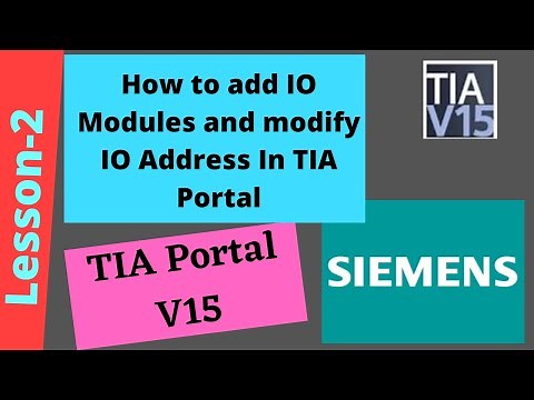 TIA Portal Tutorial | Lesson-2 | Add Expansion Cards & Check IO Address | English