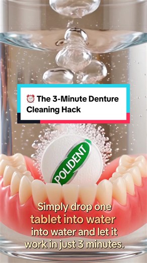 ✨ Daily denture care made simple! 🫧 Easy-to-use cleansing tablets ⏰ Just 3 minutes 🏡 Convenient home delivery ❤️ Perfect for everyday denture care 👇 Tap below to check out today’s promotion! #createtowin #tiktokmademebuyit #tiktoksg #sgaffiliates #TikTokShopFreeShipping