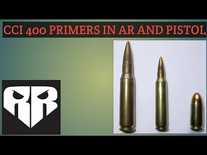 CCI 400 small rifle primer test. In AR and pistols.