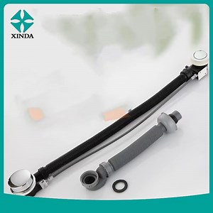 [Hot Item] Finished Universal Bathtub Waste Drainer and Overflow Strainer and Push Pull Stopper