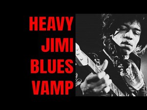 Heavy Jimi Hendrix Style Blues Vamp Jam Track (E Minor)