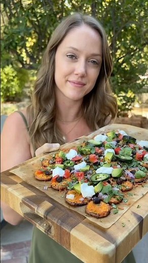 Sweet potato nachos #recipe