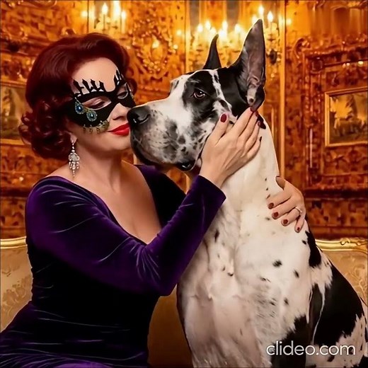 Elizabeth Taylor and the Great Dane #shorts, #elizabethtaylor, #greatdane, #amberroom, #diva, #dog