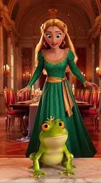 The Frog Prince The Dark Price of a Golden Promise 🐸✨ #worldtalesshow #movie #3danimation