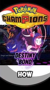 Destiny Bond Guide in Pokémon Champions | How to Use It the RIGHT Way
