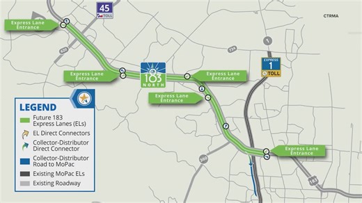 Drivers react to opening of new express lanes on US 183, increase in tolls now in effect