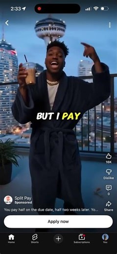 Guy with eyes in two different zip codes