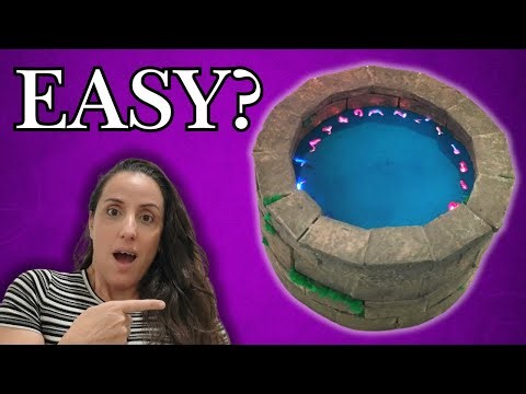 I Built A MAGIC well SECRET Box for my D&D dice