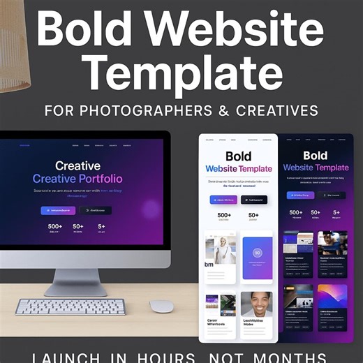 3D Portfolio Website Template – Fully Editable Developer Package (incl. - Etsy Canada