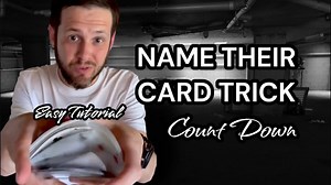 Name Their Card with Countdown – Easy Magic Trick Tutorial!