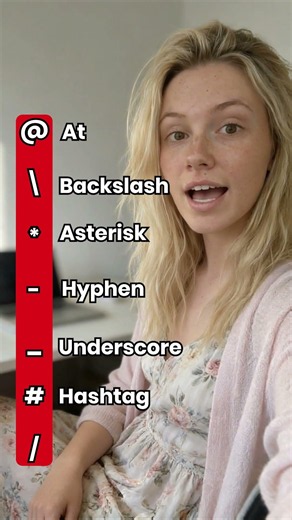 Do You Know the REAL Names of These Symbols? #learnenglish #englishvocabulary #airlearn #shorts